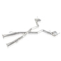 Stainless Works cat-back exhaust detail