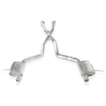 Stainless Works cat-back exhaust installed view