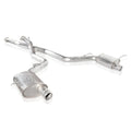 Stainless Works cat-back exhaust close-up