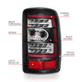 ANZO tail light close-up