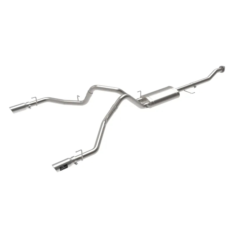 aFe polished cat-back exhaust