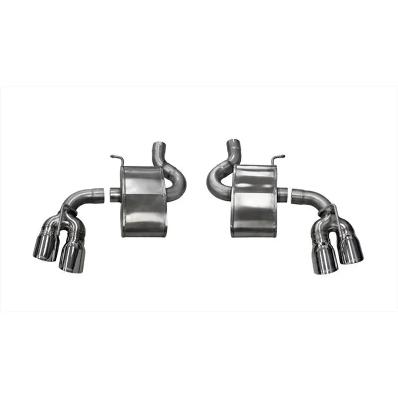 CORSA Performance polished axle-back exhaust