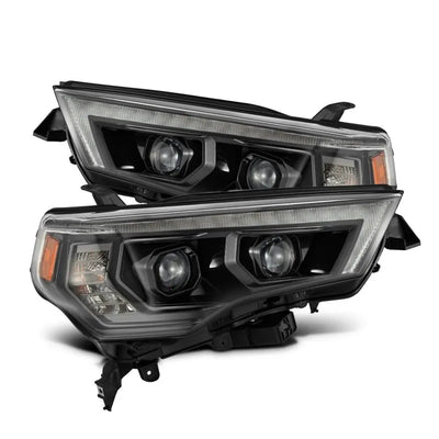 AlphaRex black headlights