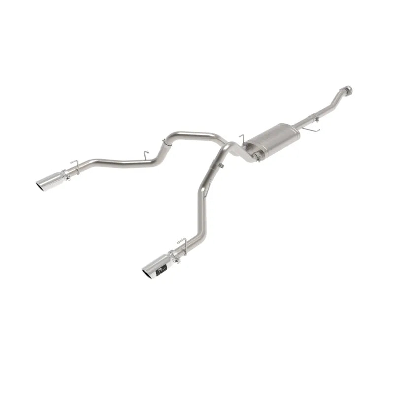 aFe polished cat-back exhaust