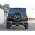 aFe cat-back exhaust installed view