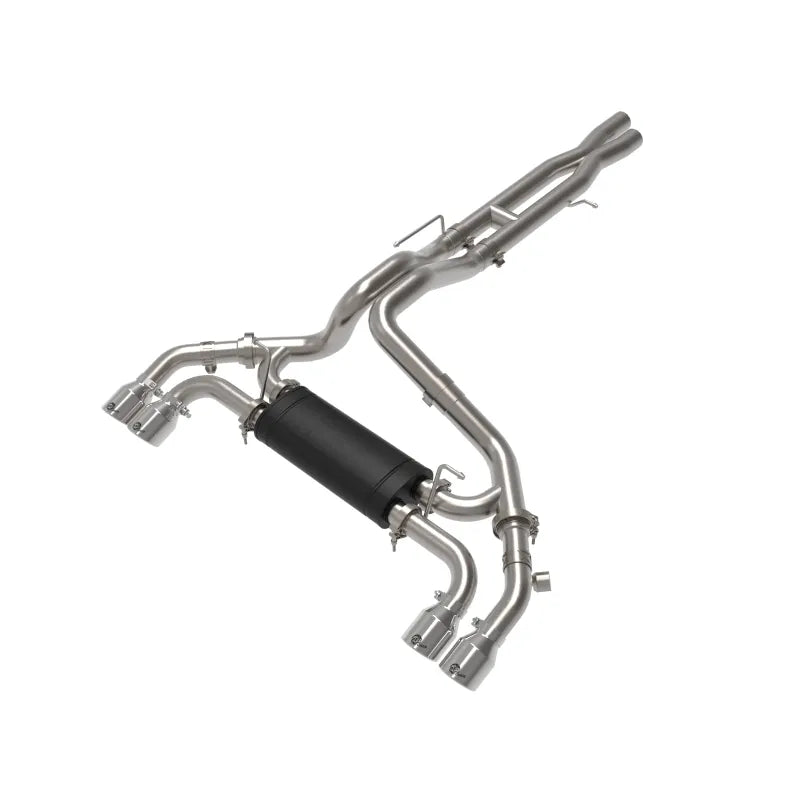 aFe polished cat-back exhaust