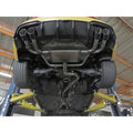 aFe cat-back exhaust installed view