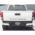 aFe cat-back exhaust installed view