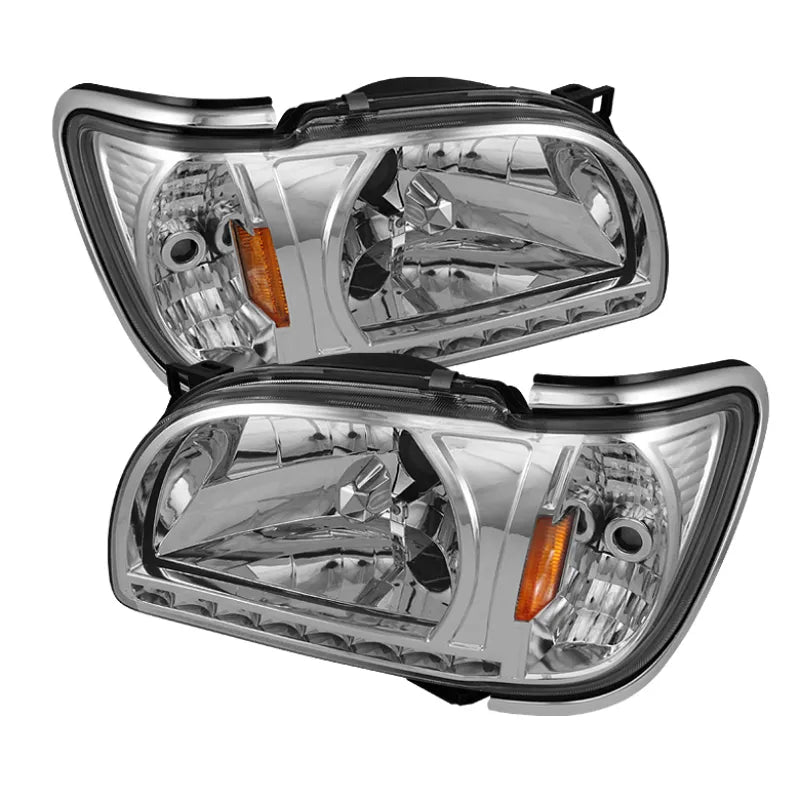 SPYDER chrome headlights