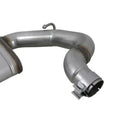 aFe axle-back exhaust close-up