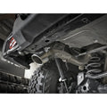 aFe axle-back exhaust detail