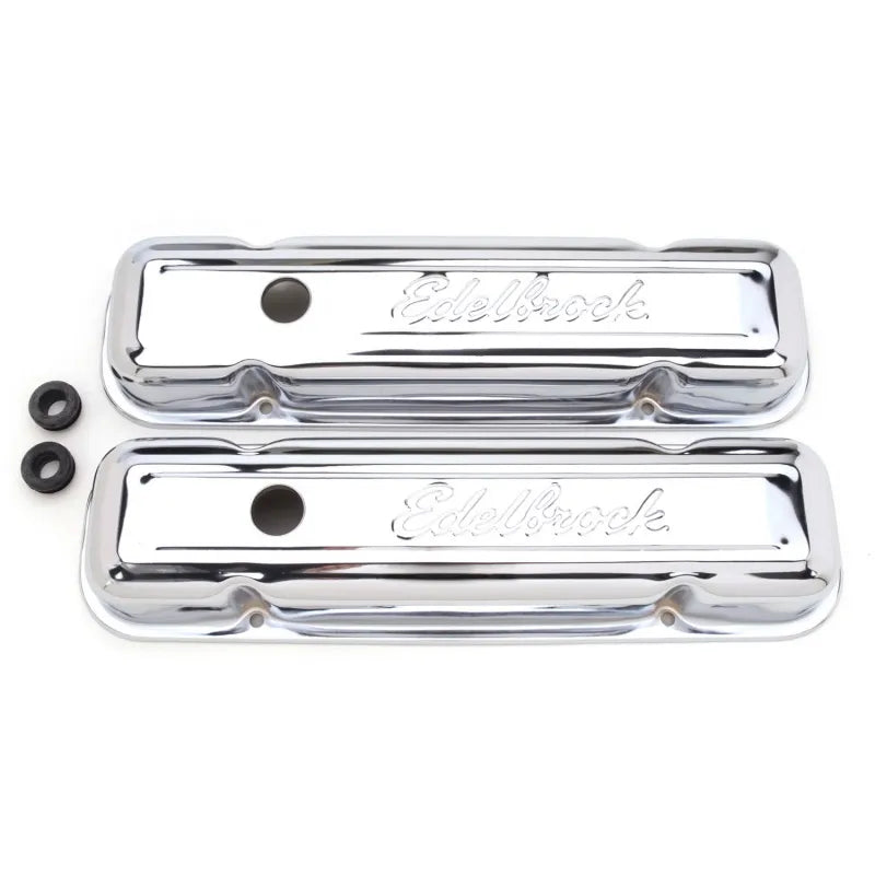 Edelbrock chrome auto part