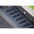 DV8 Offroad rock sliders installed view