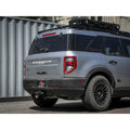 aFe axle-back exhaust close-up