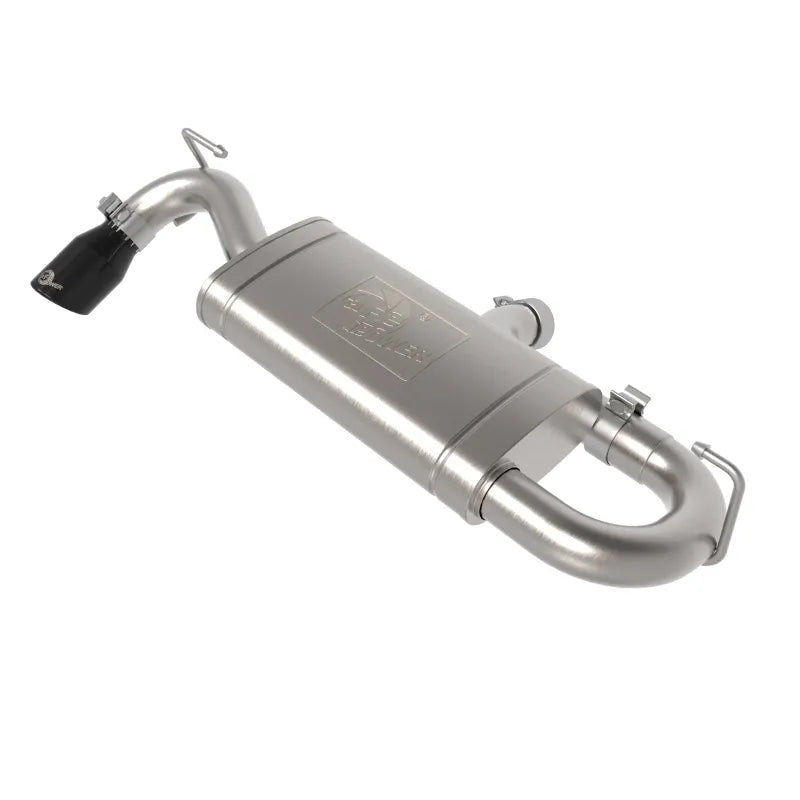 aFe black axle-back exhaust