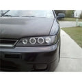 SPYDER headlights close-up