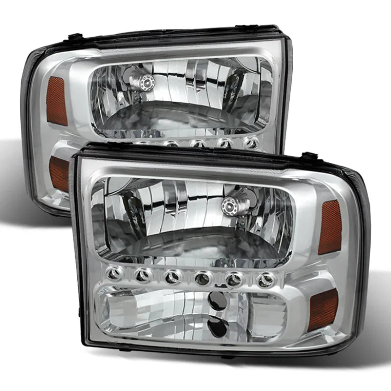SPYDER chrome headlights