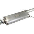 aFe cat-back exhaust detail
