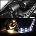 SPYDER headlights installed view