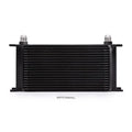 Mishimoto oil cooler close-up