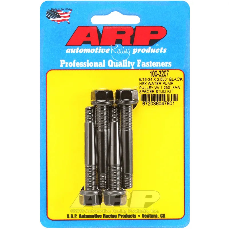 ARP black spacers
