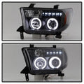 SPYDER headlights installed view