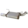 aFe axle-back exhaust close-up