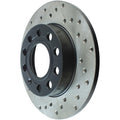 Stoptech auto part close-up
