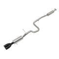 aFe black cat-back exhaust