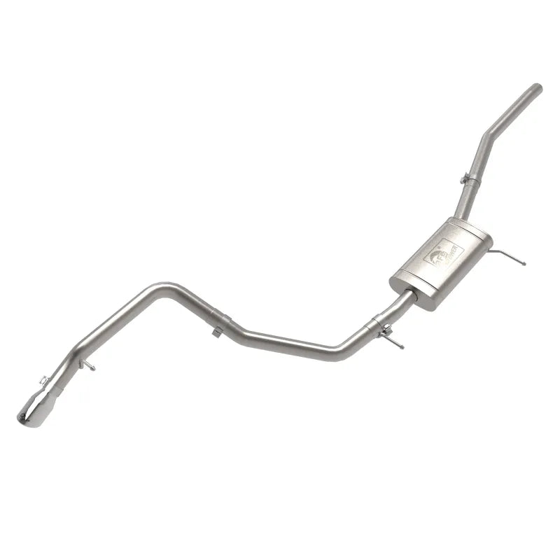 aFe polished cat-back exhaust