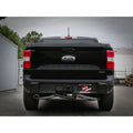 aFe cat-back exhaust installed view