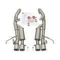 aFe axle-back exhaust detail
