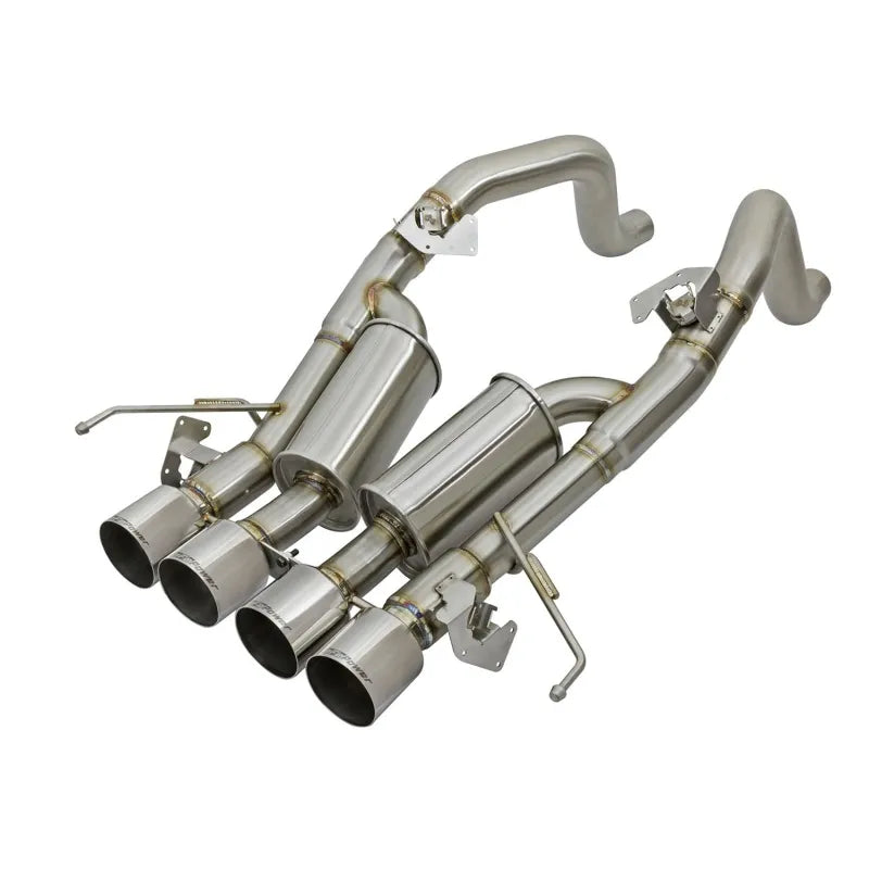 aFe polished axle-back exhaust