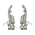 aFe axle-back exhaust detail