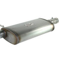 aFe cat-back exhaust installed view