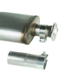 aFe cat-back exhaust detail