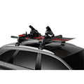 Thule roof rack installed view