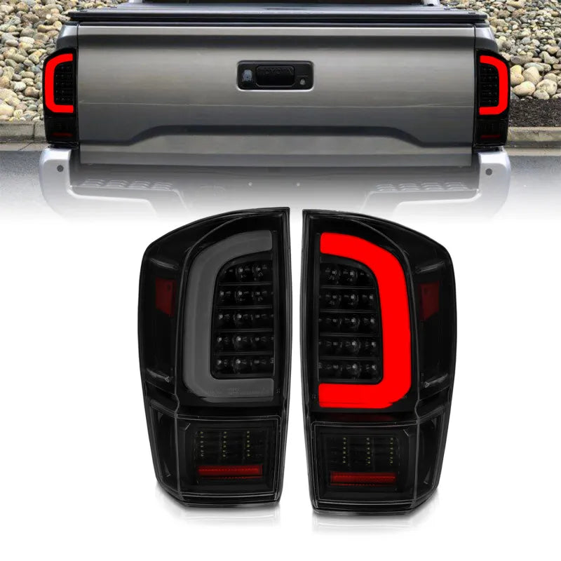 ANZO black tail light