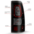 ANZO tail light close-up