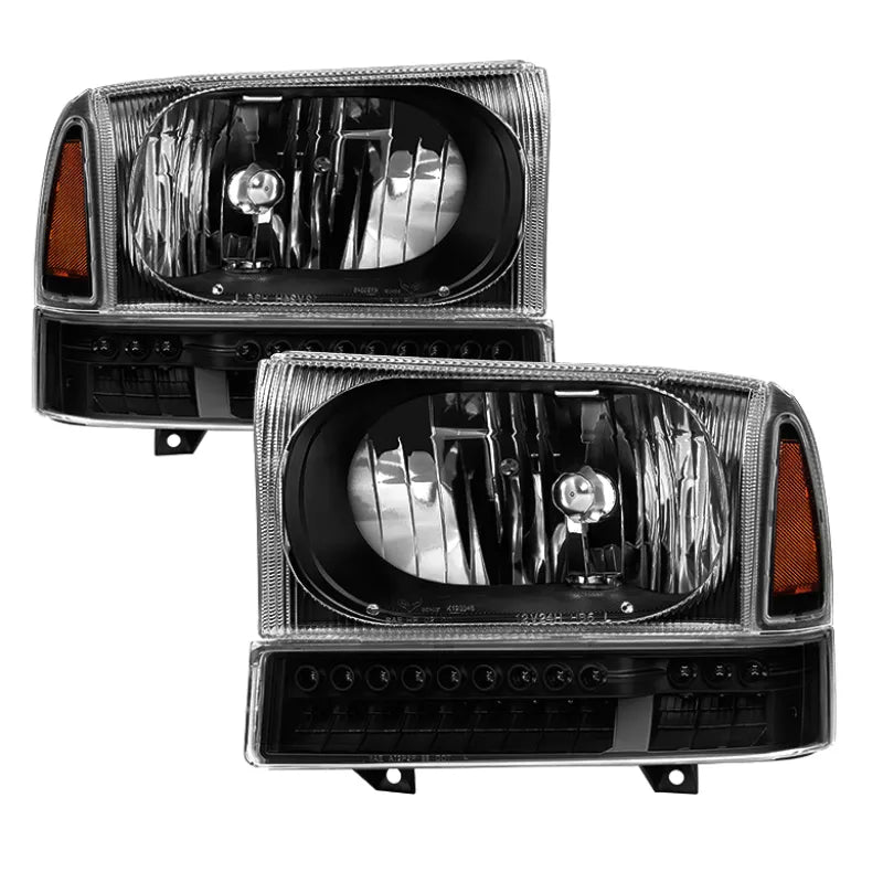 SPYDER black headlights