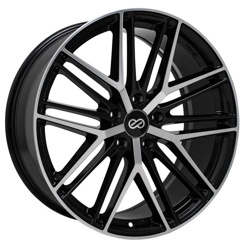 Enkei black auto part