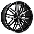 Enkei black auto part