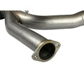 aFe cat-back exhaust detail