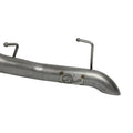aFe cat-back exhaust installed view