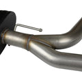 aFe cat-back exhaust close-up
