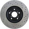 Stoptech auto part installed view