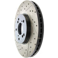 Stoptech auto part close-up