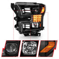 ANZO headlights close-up