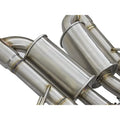 aFe axle-back exhaust detail