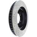 Stoptech auto part close-up